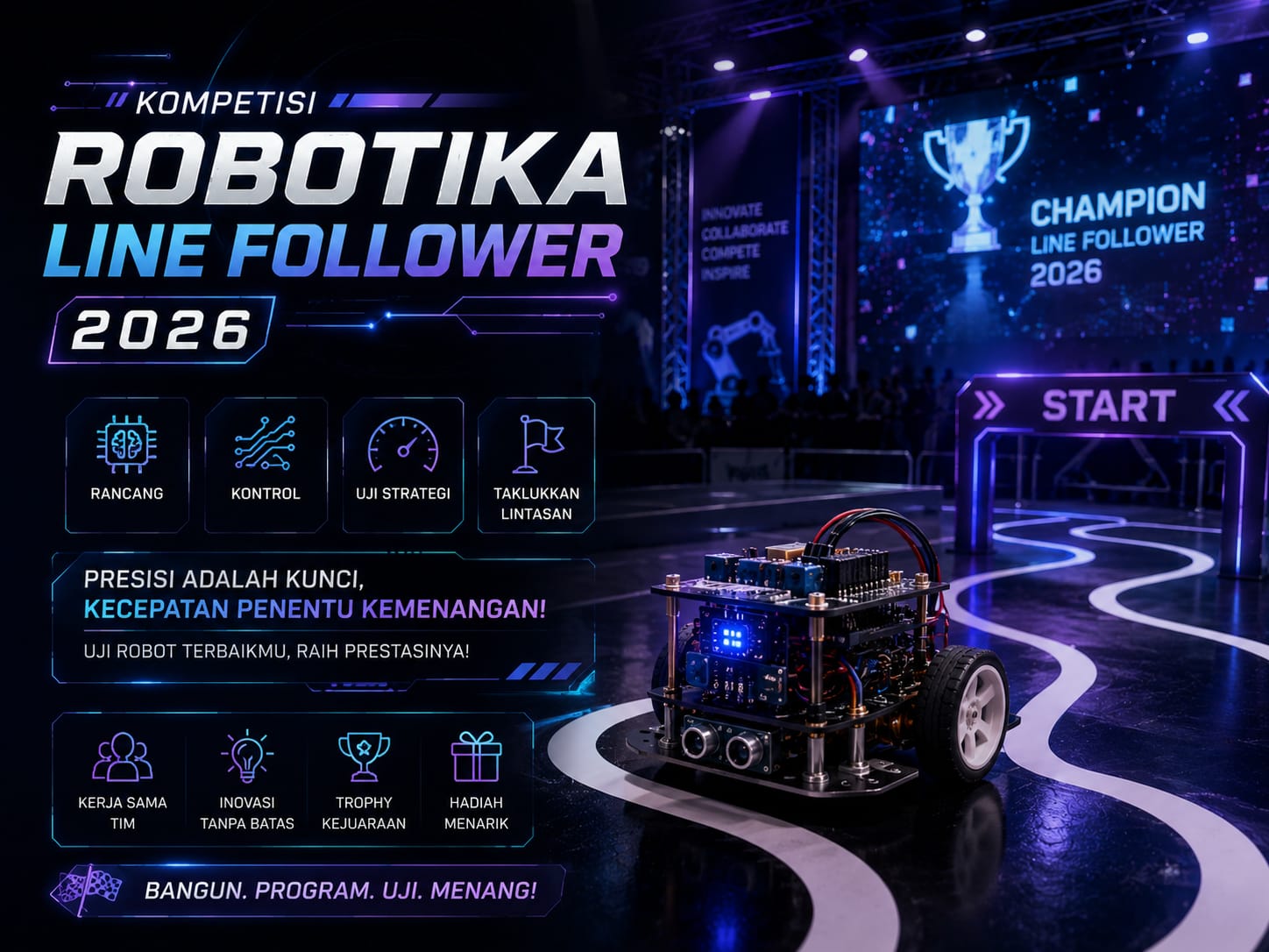 Kompetisi Robotika Line Follower 2026